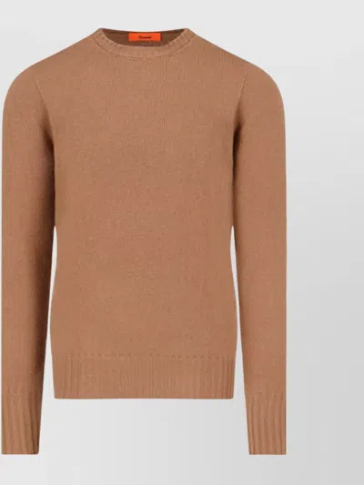 Drumohr Ribbed Crewneck Sweater Hem