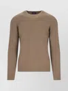 Drumohr Ribbed Crewneck Sweater With Soft Texture