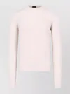 Drumohr Ribbed Crewneck Sweater With Soft Texture