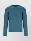Drumohr Ribbed Crewneck Sweater With Soft Texture