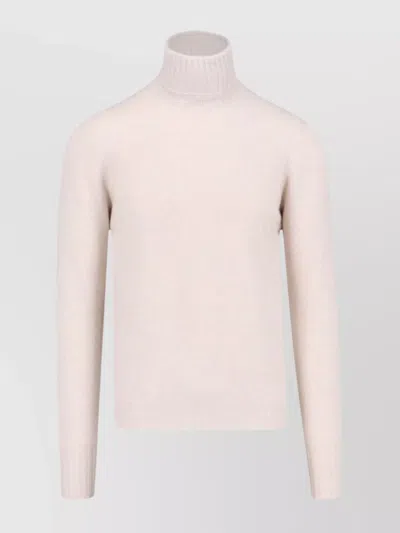 DRUMOHR RIBBED TURTLENECK SWEATER LONG SLEEVES