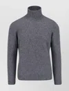 Drumohr Ribbed Turtleneck Sweater Long Sleeves