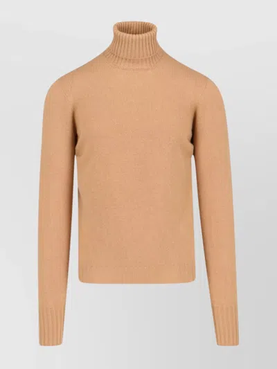 DRUMOHR RIBBED TURTLENECK SWEATER LONG SLEEVES