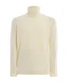 Drumohr Roll Neck Jumper In Nude