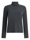 Drumohr Roll-neck Long-sleeve Knitwear In Gray