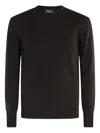 Drumohr G Collo Cashmere Coccola Soft Doppio Filo Tubolare In Brown
