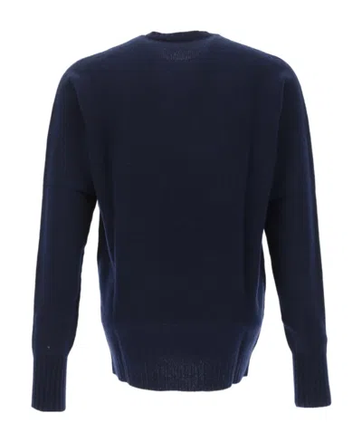 Drumohr Round Neck Jumper In Black
