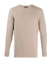 Drumohr Crewneck Jumper In Nude