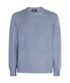 Drumohr Round Neck Sweater In Blue