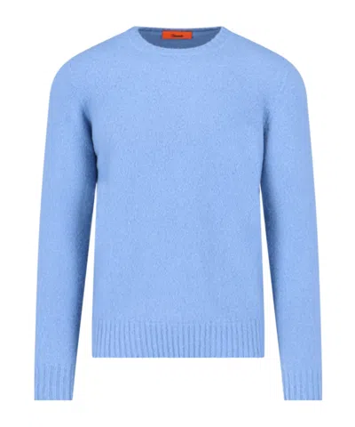 Drumohr Round Neck Sweater In Blue