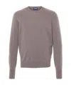 Drumohr Round Neck Sweater In Gray