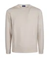 Drumohr Round Neck Sweater In Nude