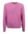 Drumohr Round Neck Sweater In Pink