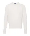 Drumohr Round Neck Sweater In White