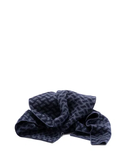 Drumohr Scarf In Blue