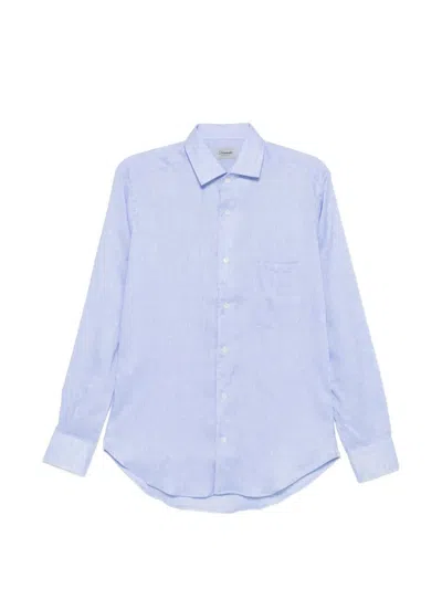 Drumohr Shirt In Blue