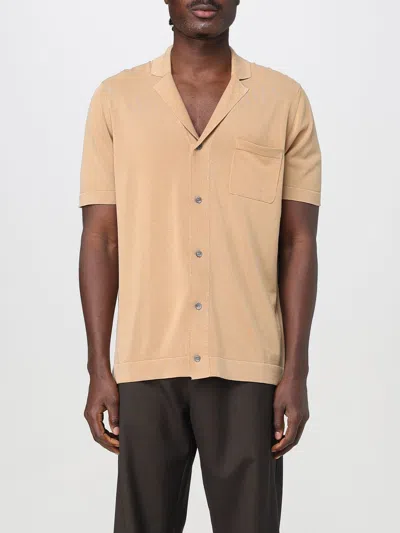 Drumohr Shirt  Men Color Brown In Brown