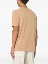 Drumohr Short-sleeve Frosted T-shirt In Brown