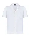 Drumohr Bowling Frosted Shirt In White