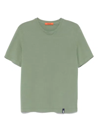 Drumohr Short Sleeve T-shirt In Green