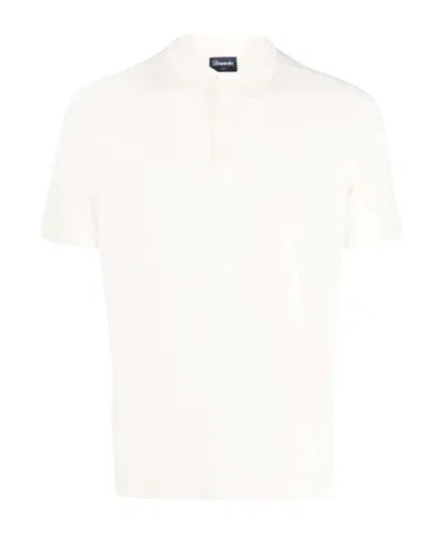 DRUMOHR SHORT-SLEEVED COTTON POLO SHIRT