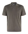 Drumohr Polo S Bott Mc T Frosted In Black