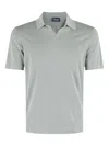 Drumohr Polo Skipper Mm Cotone Frosted In Green