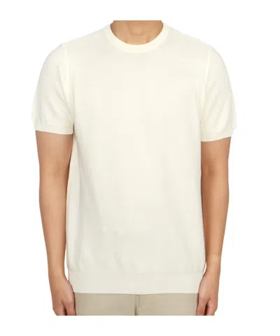 Drumohr Short-sleeved T-shirt In White