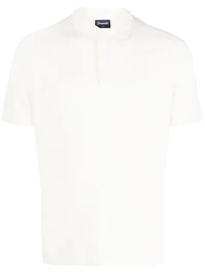DRUMOHR DRUMOHR SHORT SLEEVES POLO WITH BUTTONS