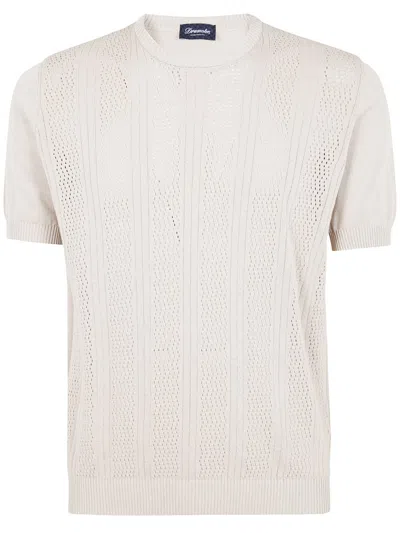 DRUMOHR DRUMOHR SHORT SLEEVES ROUND NECK T-SHIRT CLOTHING