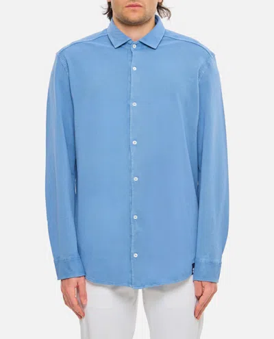 DRUMOHR SKY BLUE PLAIN SHIRT
