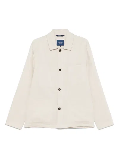 DRUMOHR SLUB-TEXTURE JACKET