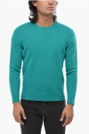 Drumohr Crew Neck Knit Sweater In Green