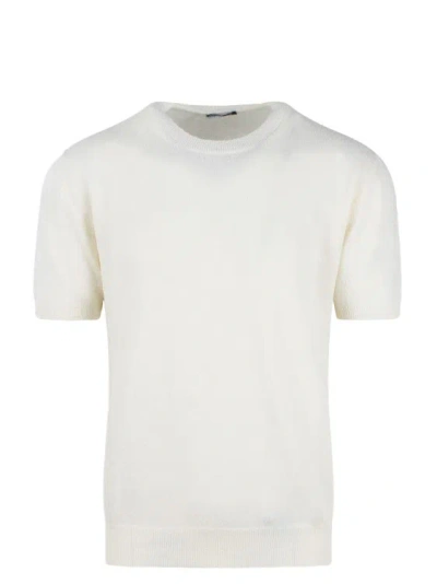Drumohr Sponge T-shirt In White