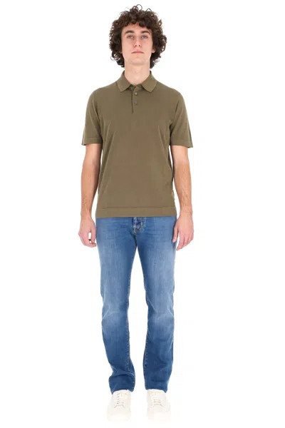 Drumohr Stylish Mini Polo For Men In Multi