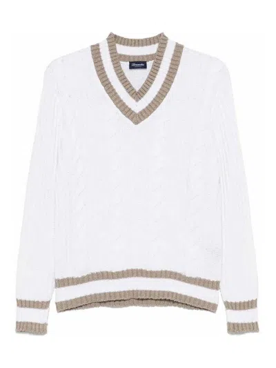 DRUMOHR SUÉTER CUELLO REDONDO - BLANCO