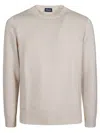 Drumohr Round Neck Sweater In Beige