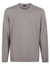 Drumohr Round Neck Sweater In Black