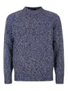 Drumohr Wool Sweater In Black