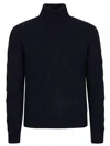Drumohr Treccia Turtleneck In Blue