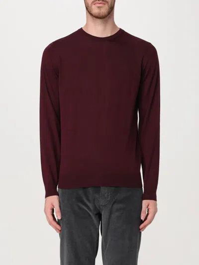 Drumohr Sweater  Men Color Burgundy In Burgunderrot