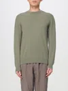 Drumohr Long Sleeve Crew-neck Sweater In Green