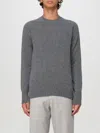 Drumohr Crewneck Cashmere Sweater In Grau
