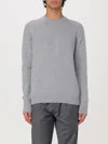 Drumohr Grey Virgin Wool Sweater In Grau