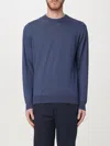 Drumohr Wool Sweater In Navy