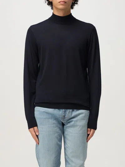 Drumohr Sweater  Men Color Navy In Black