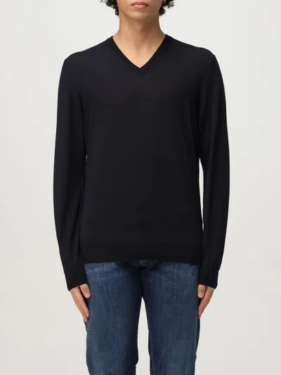 Drumohr Sweater  Men Color Navy In Black