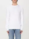 Drumohr Man Sweater Cream Size 42 Cotton In White