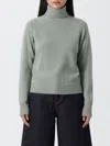 Drumohr Wool Crew-neck Sweater In Gray