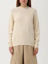 Drumohr Round-neck Wool Sweater In Neutral